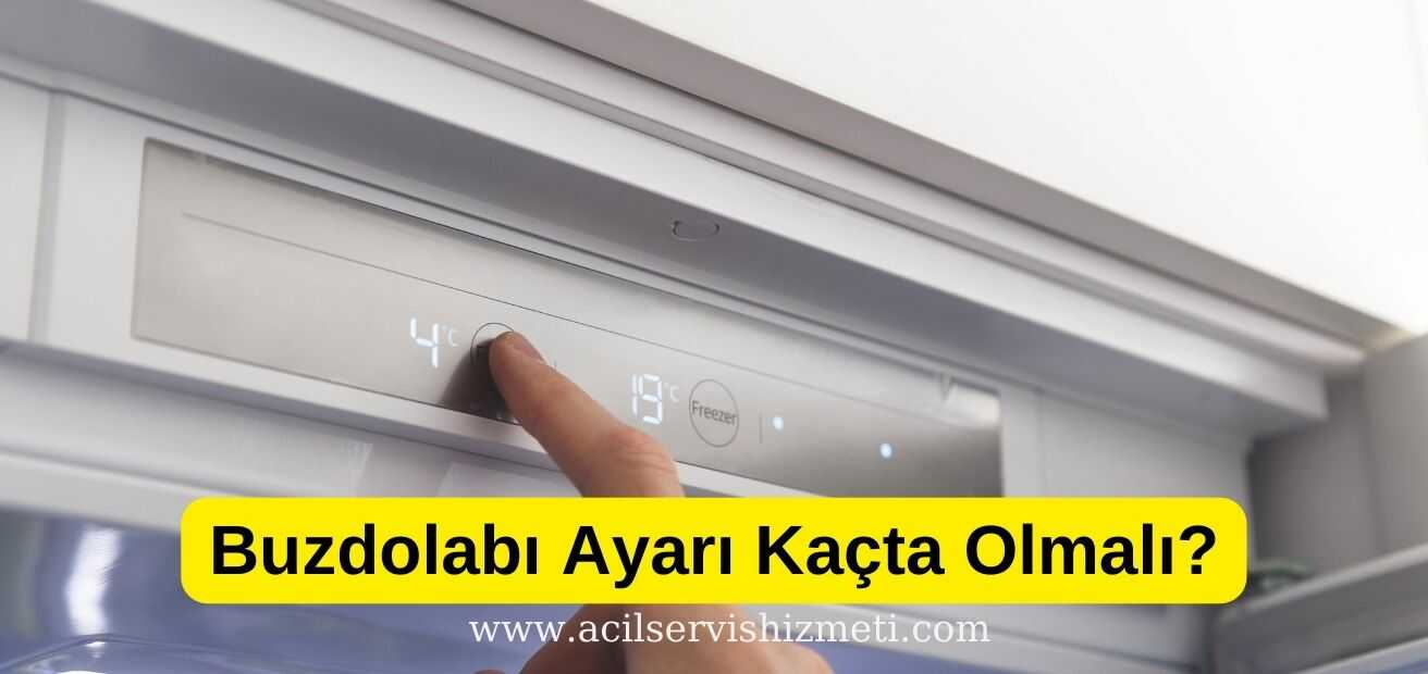 Regal Buzdolabı Ayarı Kaç Olmalı